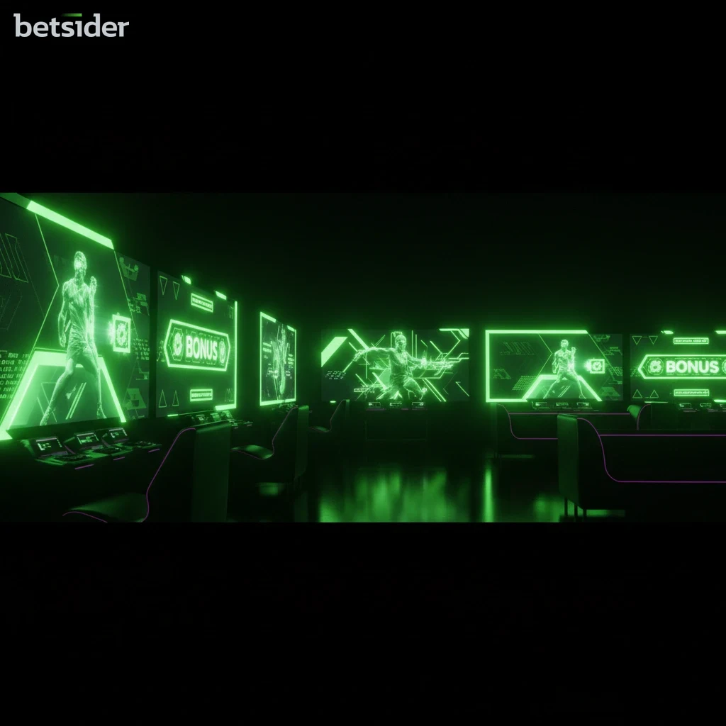 A digital blackjack table at Betsider online casino showing a player's hand against the dealer.