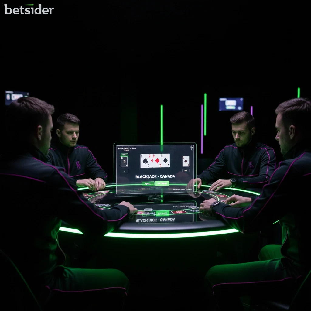 A professional live dealer stands at a roulette table in the Betsider live casino studio.