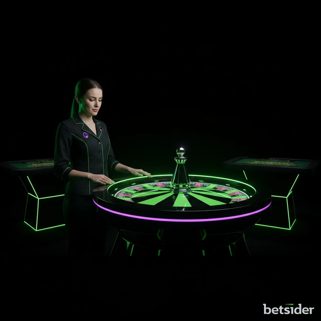 The Betsider online casino lobby displayed on a smartphone screen, showing various game icons.
