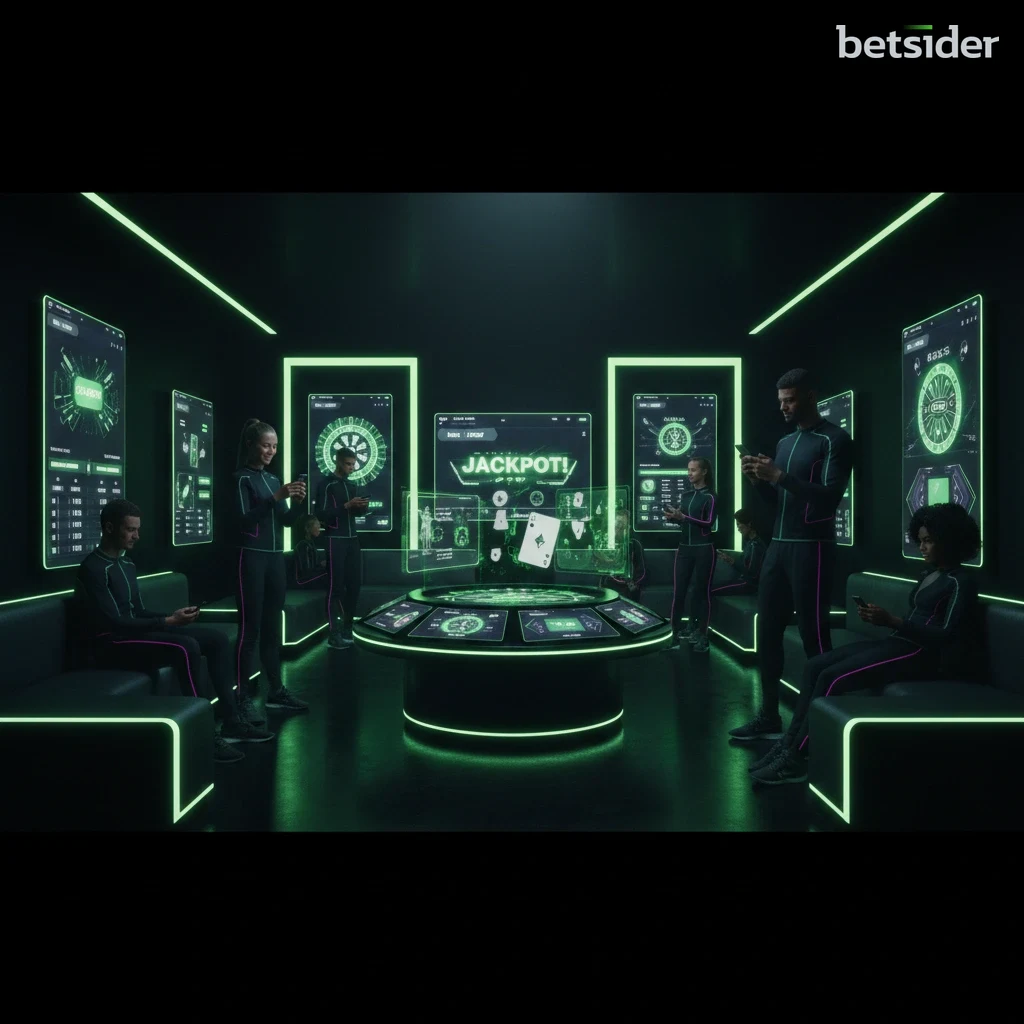 A professional live dealer at a blackjack table, streamed in high definition at the Betsider live casino.