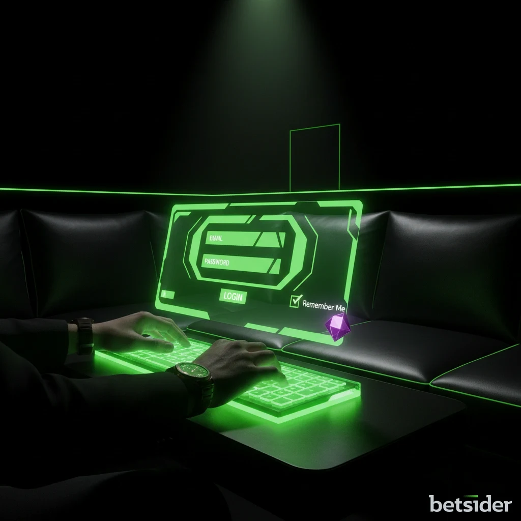 A smartphone displaying a 6-digit code from an authenticator app for Betsider 2FA.
